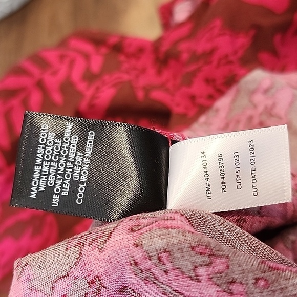 Torrid - Challis Braided Sleeveless Tank in Leaves​​​​​​ - Picture 9 of 13